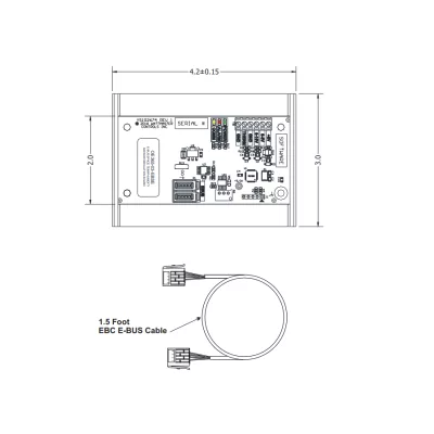 Aaon ASM01696 – E-BUS Space Temp/Humidity Sensor Emulator Boa
