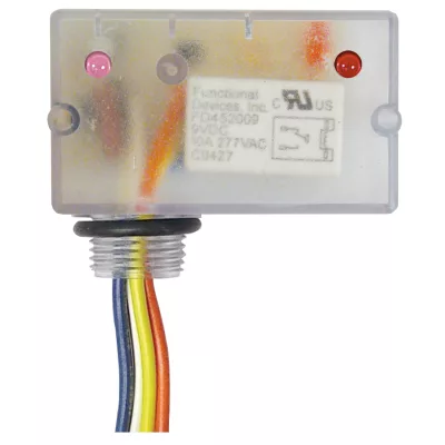 Functional Devices RIBHX24BF-N4 – Enclosed Relay 20Amp SPST 24Vac/dc Inter
