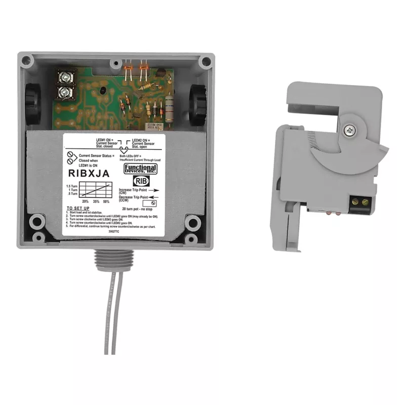 Functional Devices RIBXJA – Enclosed Split-Core remote AC Sensor Adj