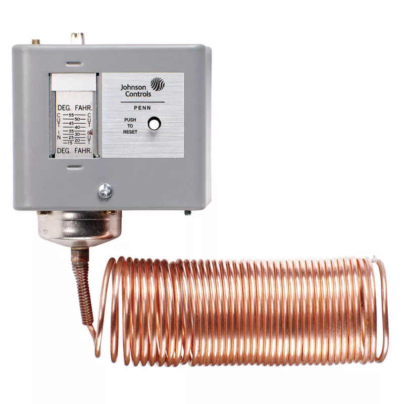 Johnson Controls A70HA-1C – TWO CIRCUIT TEMP CONTROL; 15/55F; DIFF 5 FIXED; 1NO/1NC MAIN OPEN LOW;