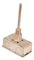 ACI A/AN-IM-2.5"-GD – 10,000 Ohm Thermistor (Type III), Immersion, Welded Well, 2.5", Galvanized Enclosure