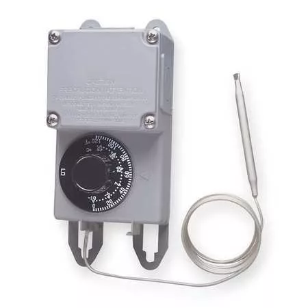 Astronics TRF115-005 – THERMOSTAT NEMA 4, 25A RESISTIVE AT 120V/208V/240V/277V, -18ºC @ 49ºC (0ºF @ 120ºF) WITH 5 FT STAINLESS STEEL CAPILLARY