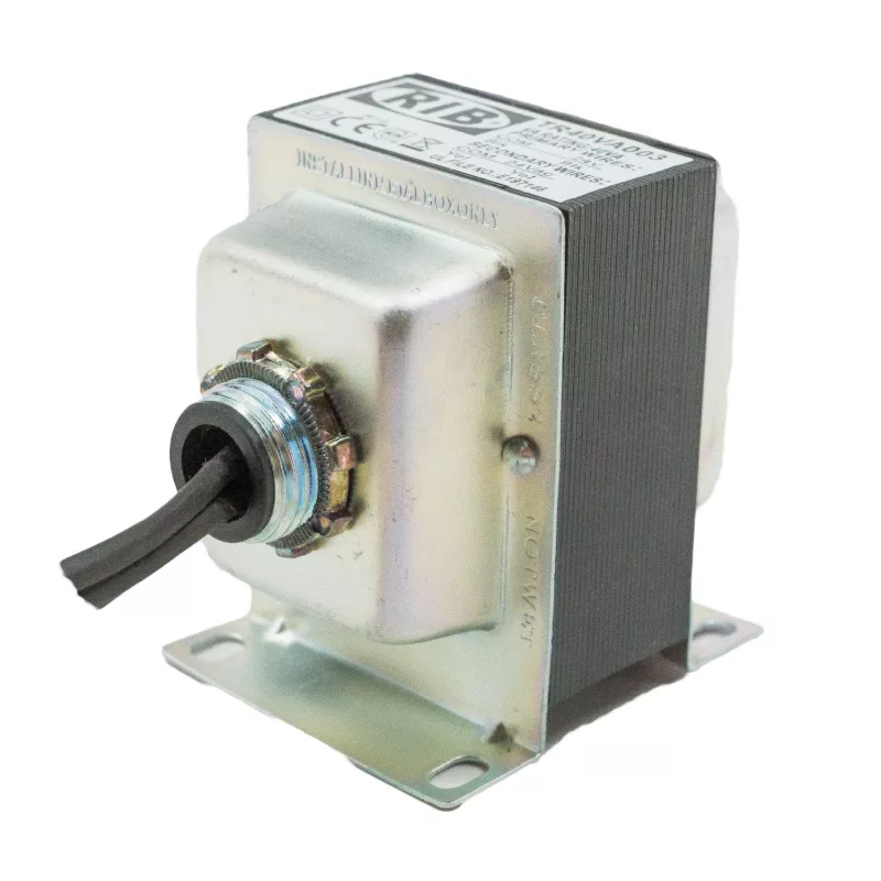 Functional Devices TR40VA003 – Transformer 40VA, 24-24V, single hub, Cl