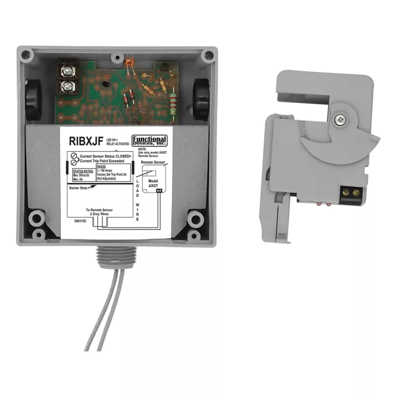 Functional Devices RIBXJF – Enclosed Split-Core remote AC Sensor Fix