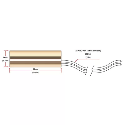 HBX Controls 029-0022 – UNIVERSAL SENSOR (Brass)