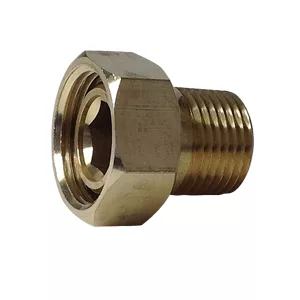 Spartan AV6112FLT-P10 – 1/2" - NPT - UNION WITH 3/4" BSPP HEX NUT TO FLAT FACE CONTACT - WITH FIBER WASHER
PACK OF 10