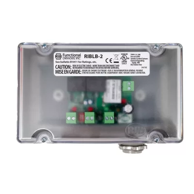 Functional Devices RIBLB-2 – Enclosed logic board 2 NC inputs