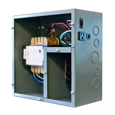 Functional Devices PSH500AB10-LVC – Encl. low volt comp. 100VAx5,120 to 24Va