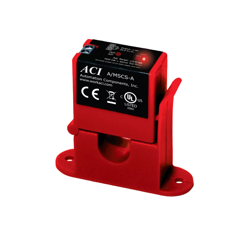 ACI A/MSCS-A – Mini, Adjustable Current Switch, Split Core, NO, 0.70 to 150A Range, Trip Point