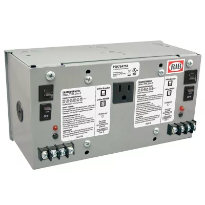 Functional Devices PSH75A75A – Enclosed Dual 75VA 120/208/240/277/480 t
