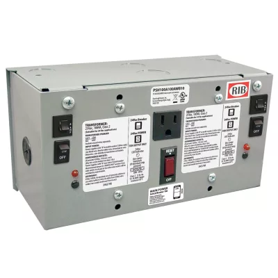 Functional Devices PSH100A100AWB10 – Power Supply Housed 2X 100VA 120-24Vac 2