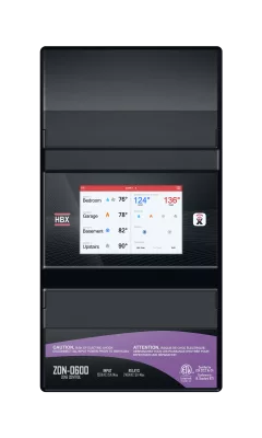 HBX Controls ZON-0600 – Wi-Fi Enabled Zone Control