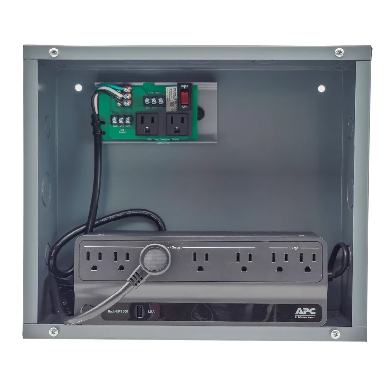Functional Devices PSH600-UPS – Enclosed UPS Interface board w/ 600VA UP