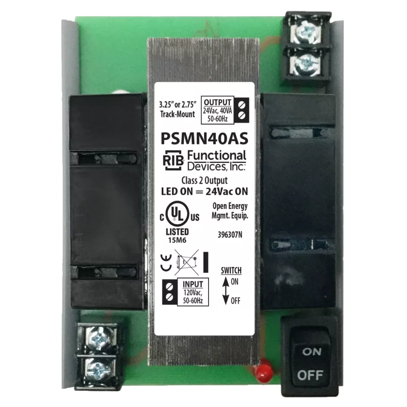 Functional Devices PSMN40AS – Panel Power Supply 2.75in 40VA iso 120V
