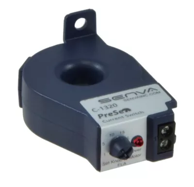 Senva C-1320 – Current Switch, PreSet,  N.O., Solid-core .75-50A range