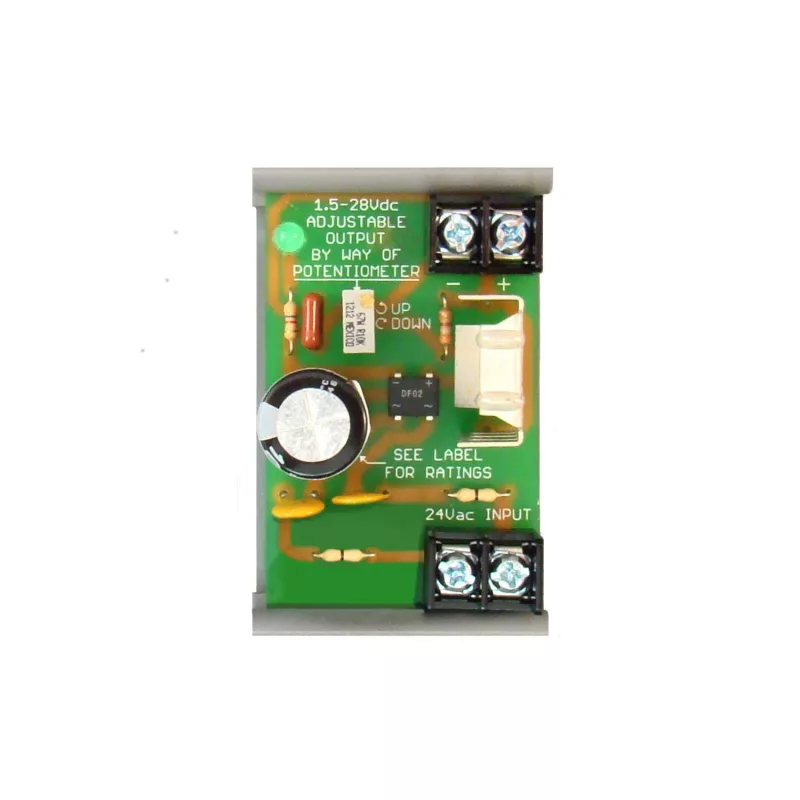 Functional Devices PSMN24DA – Panel Power Supply 2.75in 24Vac input to