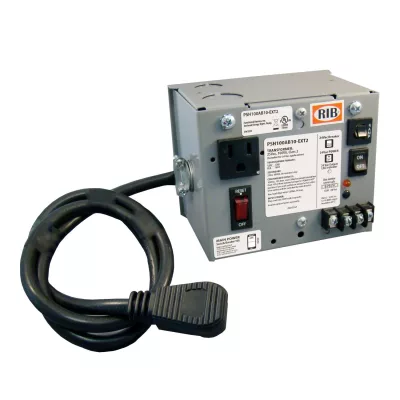 Functional Devices PSH100AB10-EXT2 – Enclosed Sing.100VA 120 to 24Vac UL Clas