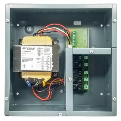 Functional Devices PSH500A-LVC – Enclosed low voltage compartment 100VAx5