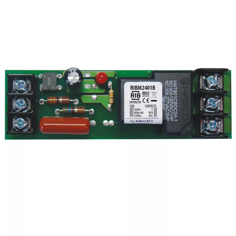 Functional Devices RIBM2401B – Panel Relay 4in 20Amp SPDT 24Vac/dc or 1