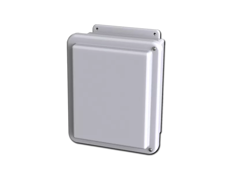 Fiberglass Enclosure (Hinged Screw Cover)