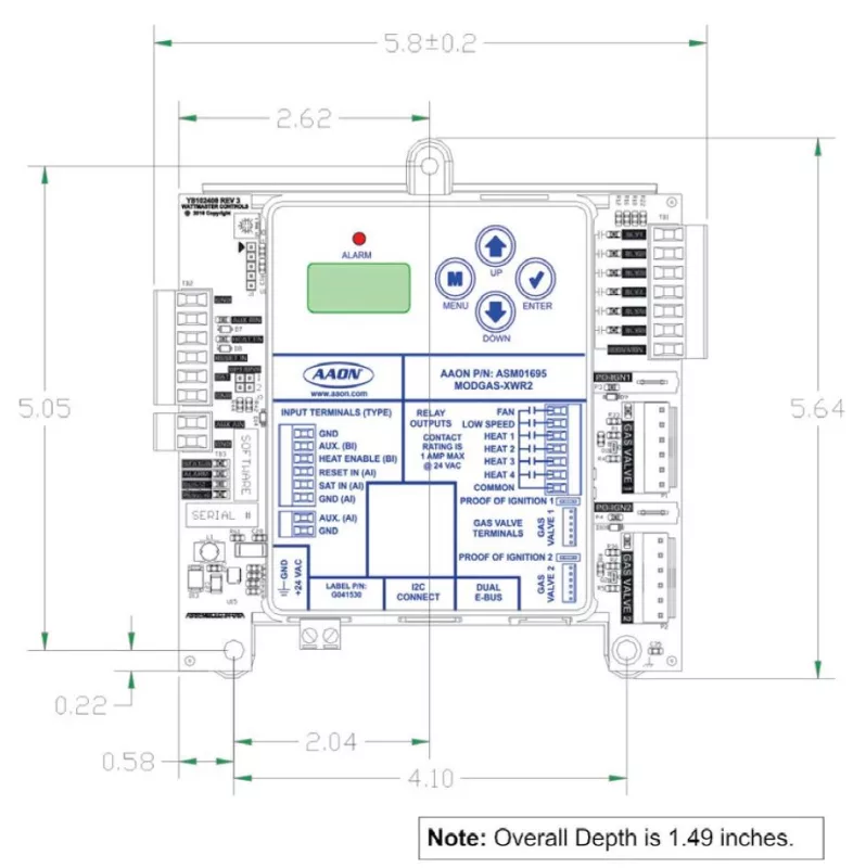 Aaon ASM01695 – Modgas-XWR Module
