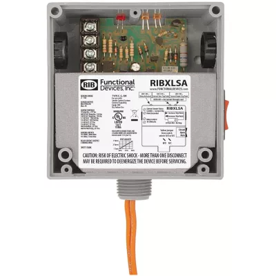 Functional Devices RIBXLSA – Enclosed Relay 10Amp SPST 10-30Vac/dc wi