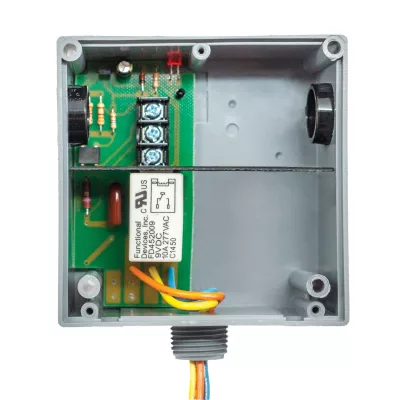 Functional Devices RIBTU1C – Enclosed Relay 10Amp SPDT 10-30Vac/dc/12