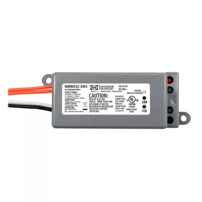 Functional Devices RIBW02C-EN3 – EnOcean 902 Mhz Enclosed Relay 5Amp 208-