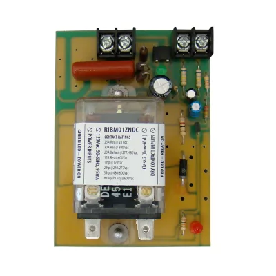 Functional Devices RIBM01ZNDC – Panel Relay 4in 30Amp DPDT 120Vac Z form