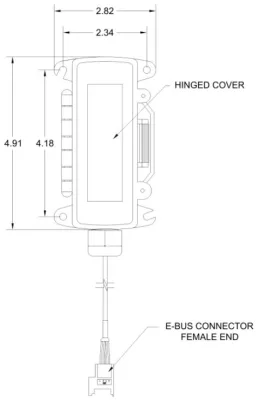 Aaon ASM01840 – E-BUS Return Air Temperature & Humidity Senso