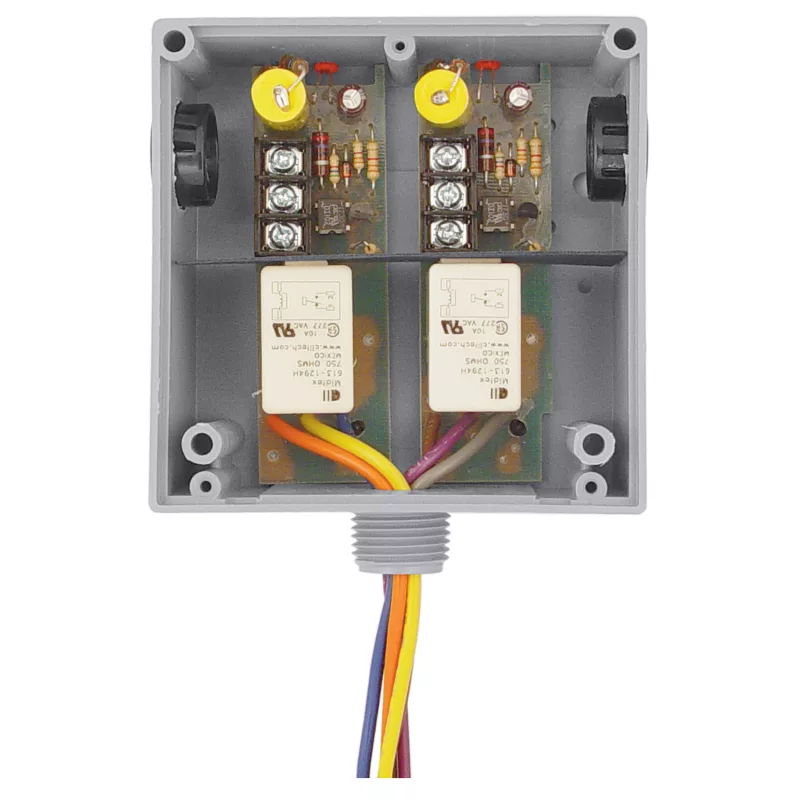 Functional Devices RIBTH2C – Enclosed Relay 10Amp 2 SPDT 10-30Vac/dc/