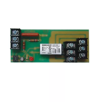Functional Devices RIBM2402D – Panel Relay 4in 10Amp DPDT 24Vac/dc or 2