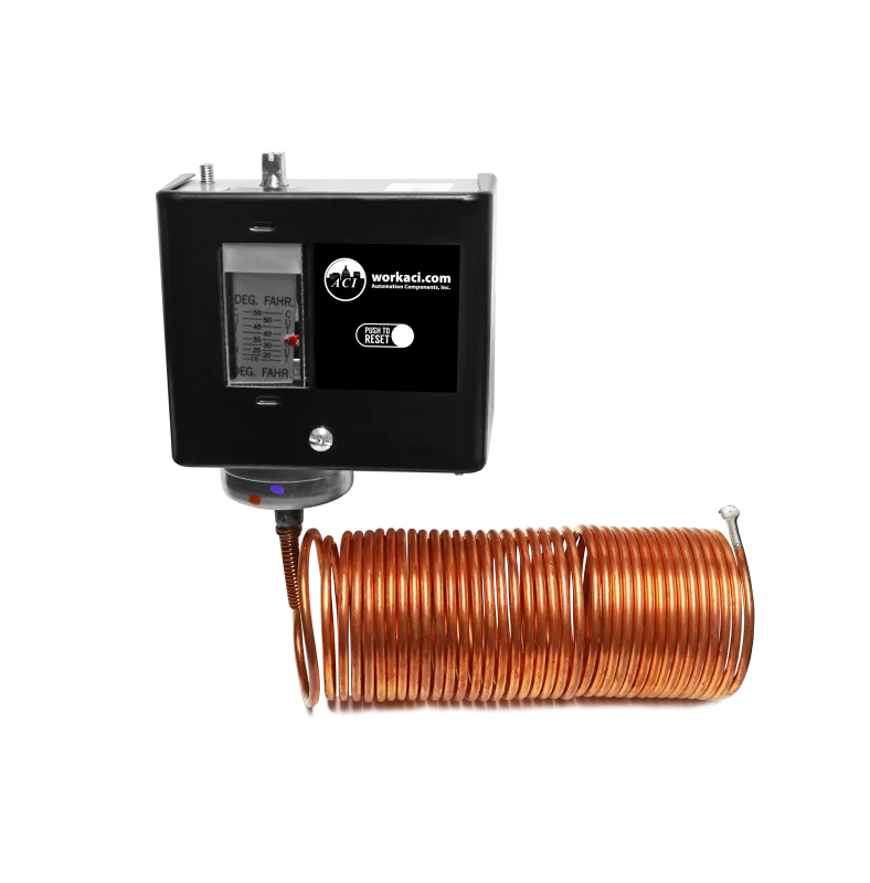 ACI A-FLS-20-M – Freeze Stat (FLS), 20' Capillary, Manual Rese