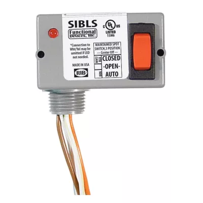 Functional Devices SIBLS – Enclosed Switch 30Vac/dc Max maintained