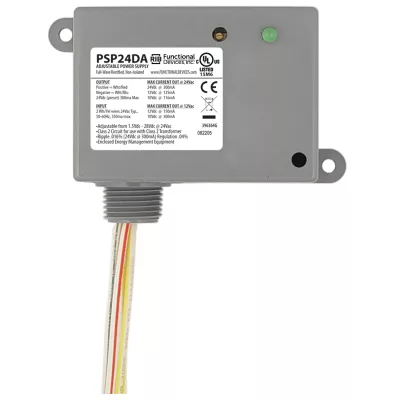 Functional Devices PSP24DA – Enclosed general purpose DC power supply