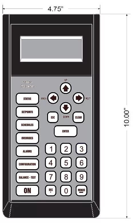 Aaon ASM01895 – Modular Service Tool SD Operator Interface